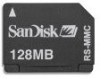 Troubleshooting, manuals and help for SanDisk SDMRJ-128-A10 - Reduced Size MMC 128MB
