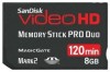 Troubleshooting, manuals and help for SanDisk SDMSPDHV-008G-A15 - 8GB Video HD MSPD Memory Card