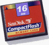 Troubleshooting, manuals and help for SanDisk SDSFB-16-455 - 16 MB CompactFlash Card