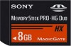 Troubleshooting, manuals and help for Sony MSHX8G - Memory Stick PRO-HG Duo HX 8 GB Flash Card