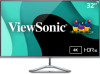 Troubleshooting, manuals and help for ViewSonic VX3276-4K-mhd - 32 4K UHD Thin-Bezel Monitor with HDMI DP and Mini DP