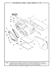 Craftsman 11726 - 3 x 21 in. Belt 