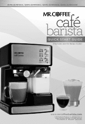 Mr. Coffee BVMC-ECMP1000 Manuals