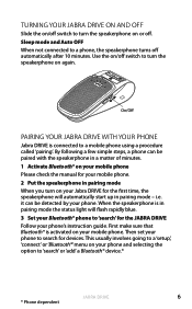 My Jabra Drive Shows It Is Connected 