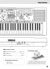 Yamaha PSR-330 Support and Manuals