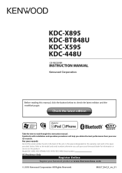 I Like To Know The Wiring Diagram Kenwood Kdc Bt848u Support