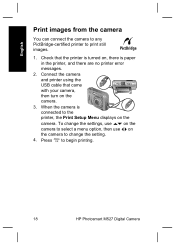 felmeddelanden för Hewlard Packer digital fotografisk kamera