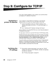 Lexmark T4 How To Configure Ip Address