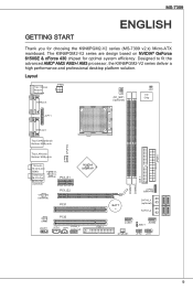 4GB KIT MSI Motherboard K9N6PGM2-V K9N6PGM2-V2 K9N6PGM-F K9N6PGM-FI K9N6SGM-V K9NBPGM2-FID K9NBPM2-FID K9NG Neo-V K9NGM DIMM DDR2 Non-ECC PC2-6400 800MHz RAM Memory Genuine A-Tech Brand 2 x 2GB