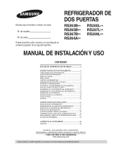 Samsung RS267LBSH Manuals