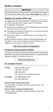Brother Fax Machine 575 User Manual | Brother International FAX 575 Support