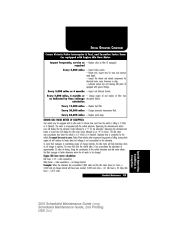 2010 Ford escape scheduled maintenance guide #1