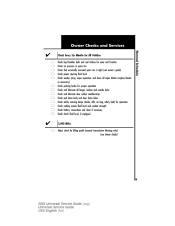 Scheduled maintenance guide 2003 ford ranger #9
