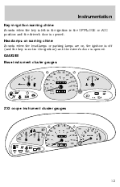 2001 Ford escort user manual #9
